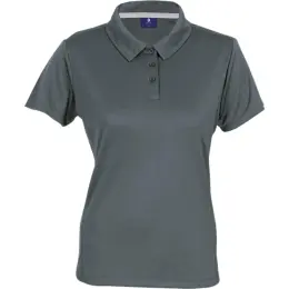 Ladies UV Tech Golfer Charcoal